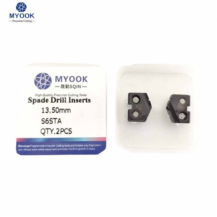 Spade Drili Inserts 13.5mm S6STA