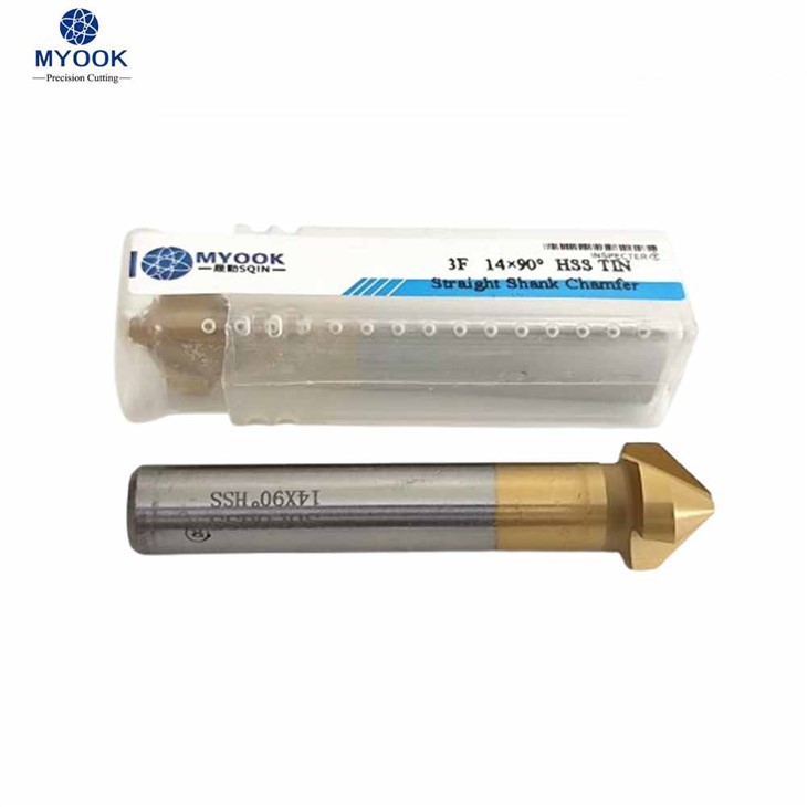 Straight Shank Chamfer 3F 14×90°